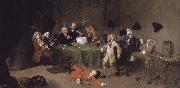 William Hogarth, A modern midnight conversation